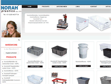 Tablet Screenshot of norah.de